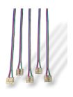 SmartClip für 12mm RGBW COB-Streifen m. 10cm Kabel - 5er-Pack