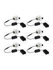 HiluX D3 Tilt360 6er-Pack - Full Spectrum LED-Einbaustrahler - Ra97 - 2700 K - Weiß