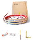 HiluX ZigBee Dim-To-Warm COB LED-Streifen 1800-3000 K - 5 m - Komplettset