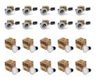 10 x HiluX D10 Innenspot Weiß inkl. 10 x HiluX R10 Dimtone GU10 1800-3000K