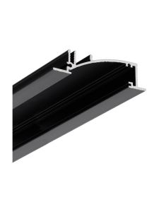 LED-Profil FLAT8 - 1m - Schwarz