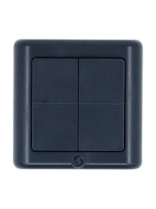 Shelly BLU Wall Switch 4 ZB DK - Charcoal Gray