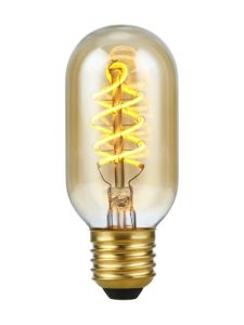 E27 - SPL FleX Double Helix - Amber - 300lm - 2000K - CRI 90 - Dimmbar