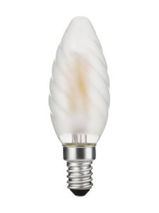 E14 - SPL Twisted Candle - Satiniert - 320lm - 2500K - CRI 95 - Dimmbar