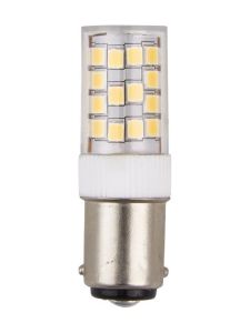 Ba15d - SPL Tubular Compact - Klar - 390lm - 3000K - CRI 80 - Triac-dimmbar
