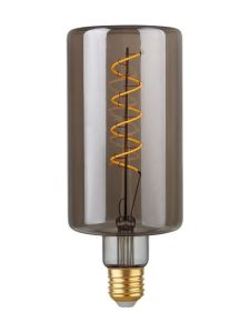 E27 - SPL Flex Bottle - Smoke - Ø:90mm - 100lm - 2200K - CRI 90 - Dimmbar