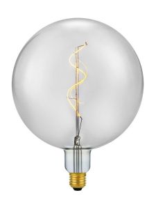 E27 - SPL Big Globe - Smoke - Ø:200mm - 470lm - 2200K - CRI 80 - dimmbar