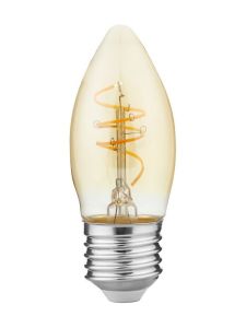 E27 - SPL Slim Flex - Amber - Ø:35mm - 470lm - 2200K - CRI 90 - Dimmbar