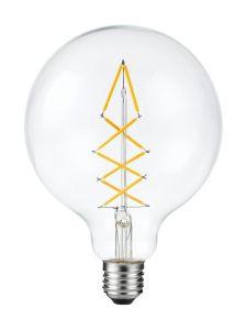 E27 - SPL Premium Globe Special - Klar - Ø:125mm - 500lm - 2200K - CRI 93 - Dimmbar