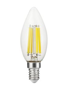 E14 - SPL Candle - Klar - Ø:35mm - 806lm - 2700K - CRI 90 - Dimmbar