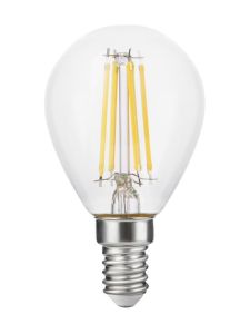 E14 - SPL Ball E14 - Klar - Ø:45mm - 470lm - 2500K - CRI 90 - Dimmbar