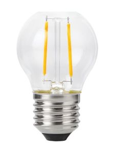 E27 - SPL Ball E27 - Klar - Ø:45mm - 140lm - 2200K - CRI 93 - Dimmbar