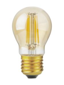 E27 - SPL Ball E27 - Amber - Ø:45mm - 470lm - 2200K - CRI 90 - Dimmbar