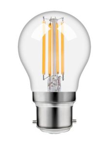 Ba22d - SPL Ball Ba22d - Klar - Ø:45mm - 470lm - 2500K - CRI 93 - dimmbar