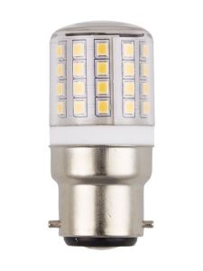 Ba22d - SPL Tubular VR 100-240V - Klar - Ø:27mm - 400lm - 3000K - CRI 80 - Nicht dimmbar