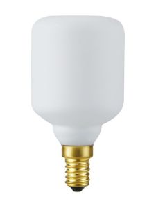 E14 - SPL Cylinder Matt White - Satiniert - Ø:50mm - 280lm - 2500K - CRI 90 - Dimmbar