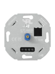 SPL - Wanddimmer - Universal - LED 0-125W - Dual Pulse - Dreh/Druck - Aluminium