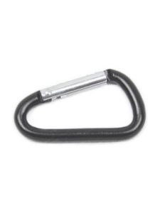 Crabby Wallet - Karabiner - D-Type - Schwarz 40mm