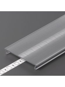 Abdeckung für LED-Profil - C10 - Click - 1m - Breite Lichtstreuung