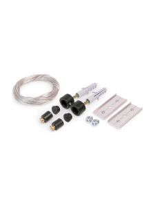 Drahtaufhängung für LED-Profil - 50V - 1,5 m - Schwarz
