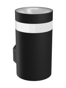 Spectrum - TORRE RING - Fassadenleuchte - 9W - Schwarz - Rund - 700lm - RA80 - IP54
