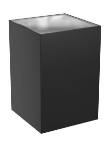 Spectrum - TORRE - Fassadenleuchte - 9W - Schwarz - Eckig - 700lm - RA80 - IP54