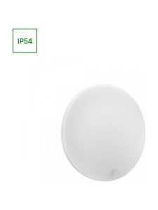 Spectrum - NYMPHEA PROXI - Deckenleuchte - 18W - PIR-Sensor - Weiß - 1600lm - RA80 - IP54 - Neutralweiß