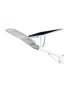 V-Tac Solar-Straßenleuchte LED 3000lm - Weiß, inkl. 50W Solarpanel, Fernbedienung, IP65
