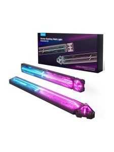 Govee - Gaming Wall Light Expansion Kit (2 Tubes+1 square connector + 1 triangle connector)