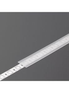 Abdeckung für LED-Profil - J - Slide - 2m - Satiniert
