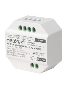 Miboxer - Dimmer - AC - TRIAC - 300W - 230V - WiFi - 2,4GHz RF