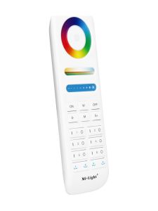 Miboxer - Fernbedienung - RGB-CCT - 6 Zonen - 2 Szenen - 2,4GHz RF
