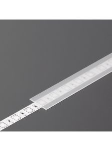 Abdeckung für LED-Profil - B - Slide - 1m - Frosted