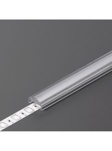 Abdeckung für LED-Profil - C Linse - Click - 2m - Transparent