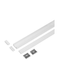 Aluminiumprofil - Model S für Philips Hue und WiZ - Weiß