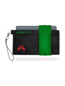 Crabby Wallet - V2 Elastik-Geldbörse - Grün