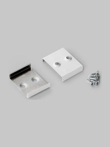 Halterung für LED-Profil - Model W - Weiß - 20 Stk.