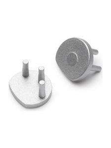 Endkappen für PEN8 - Silber - 20 Stk