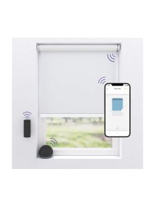 MotionBlinds Wireless Electric Black-Out Rollerblind 100x190cm - White