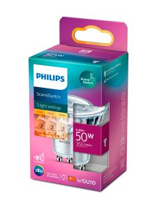 GU10 - Philips SceneSwitch LED-Spot - 2700/2500/2200K