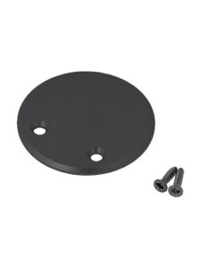Endkappe für OVAL20 Ausleger - Schwarz - Metall - 1 Stk