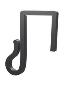 Lichterketten-Clips – Für Weihnachtsbeleuchtung und Lichterketten am Zaun - 20mm - Schwarz - 20 Stk.