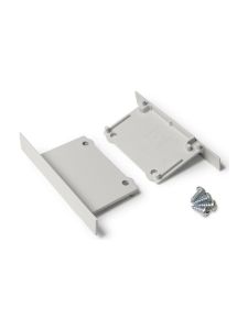 Endkappe PHIL RECESSED - Grau - 2 Stk.