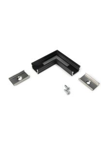 Winkel für LED-Profil UNI12 - 90° - Schwarz