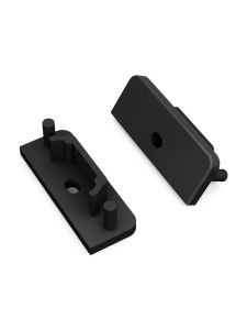 Endstücke für SURFACE14 Gen2 - Schwarz m. Loch - 20 Stk.