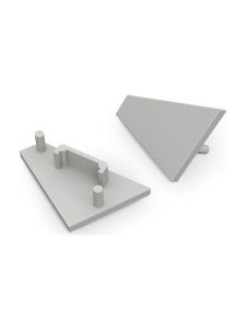 Endkappen für CORNER14 Gen2 - 20 Stk. - Grau