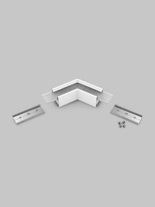 Winkel für LED-Profil LINEA20 - 120° - Weiß