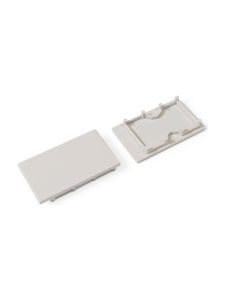Endkappe für LINEA20-E7 - Grau - 20 Stk