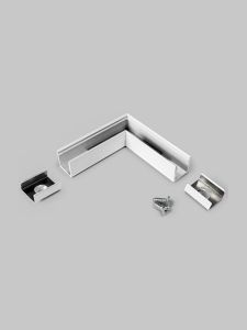 Winkel für LED-Profil SMART10 - 90° - Weiß