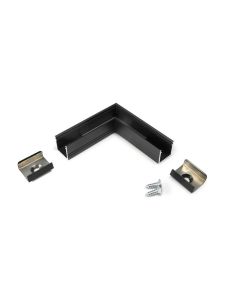 Winkel für LED-Profil SMART10 - 90° - Schwarz